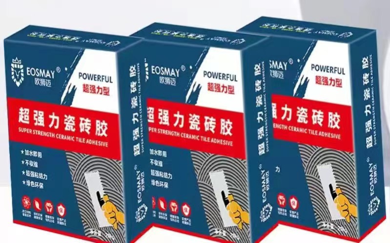 Super strong tile adhesive